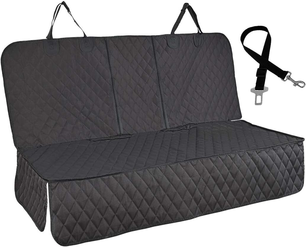 Honest Dog Car Seat Covers, Dog Seat Cover with Side Flap for Cars, Trucks, and Suv'S - Waterproof & Nonslip Pet Seat Cover for Backseat - cloverhollow