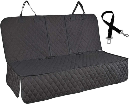 Honest Dog Car Seat Covers, Dog Seat Cover with Side Flap for Cars, Trucks, and Suv'S - Waterproof & Nonslip Pet Seat Cover for Backseat - cloverhollow