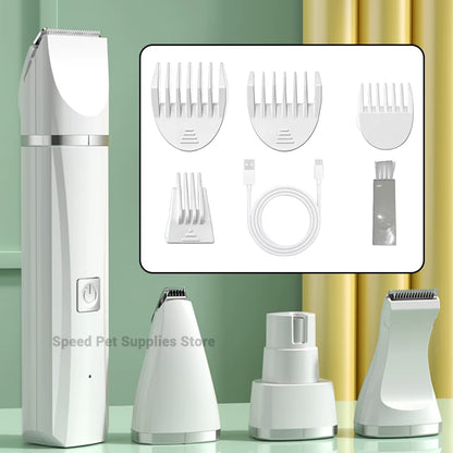 low noise cordless dog grooming clippers for home use