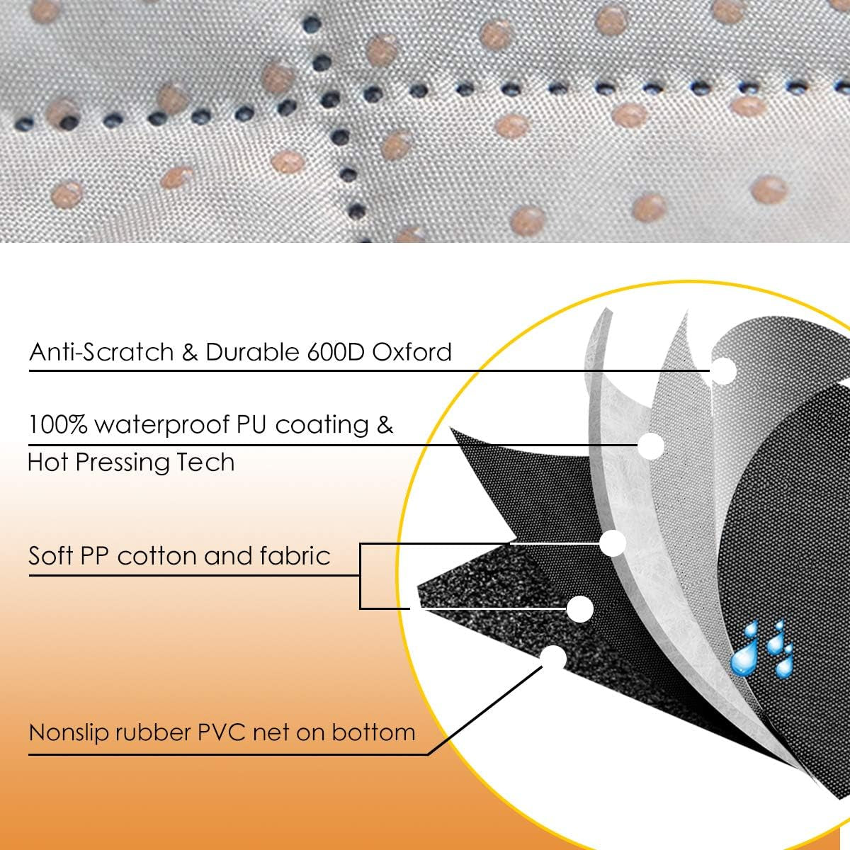 Honest Dog Car Seat Covers, Dog Seat Cover with Side Flap for Cars, Trucks, and Suv'S - Waterproof & Nonslip Pet Seat Cover for Backseat - cloverhollow